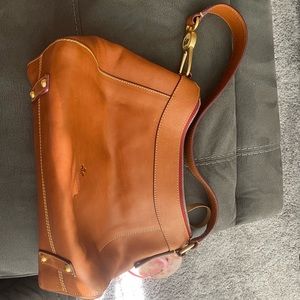 Boho style hobo Dooney & Bourke leather purse